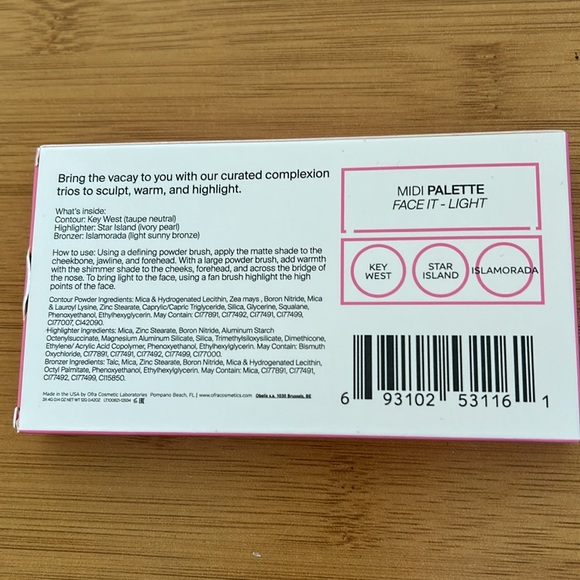 OFRA Midi Palette Face It - Light BNIB - Picture 5 of 6